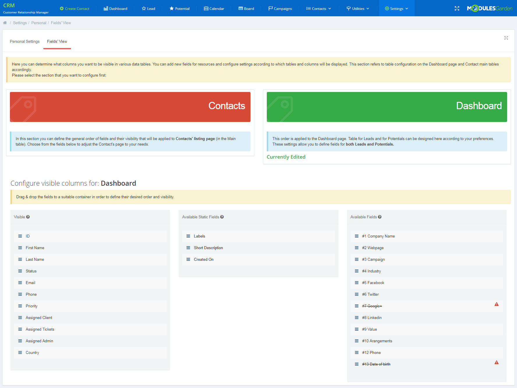 CRM For WHMCS: Module Screenshot 19