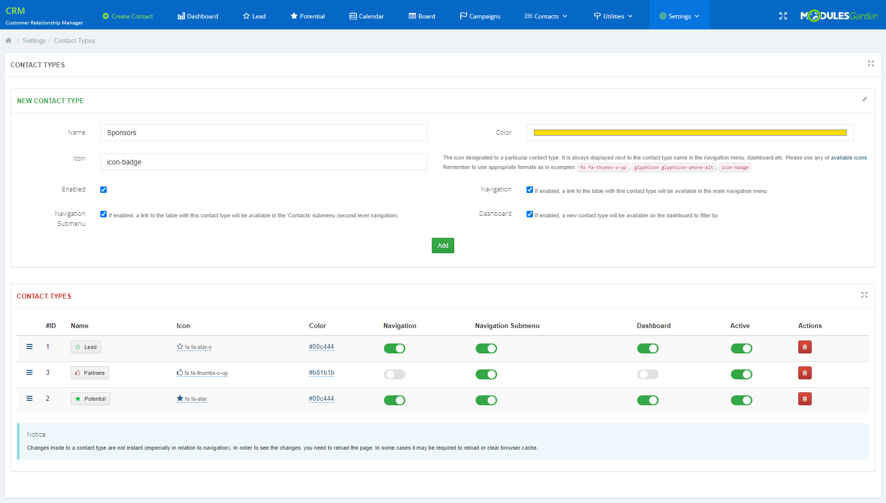 CRM For WHMCS: Module Screenshot 24