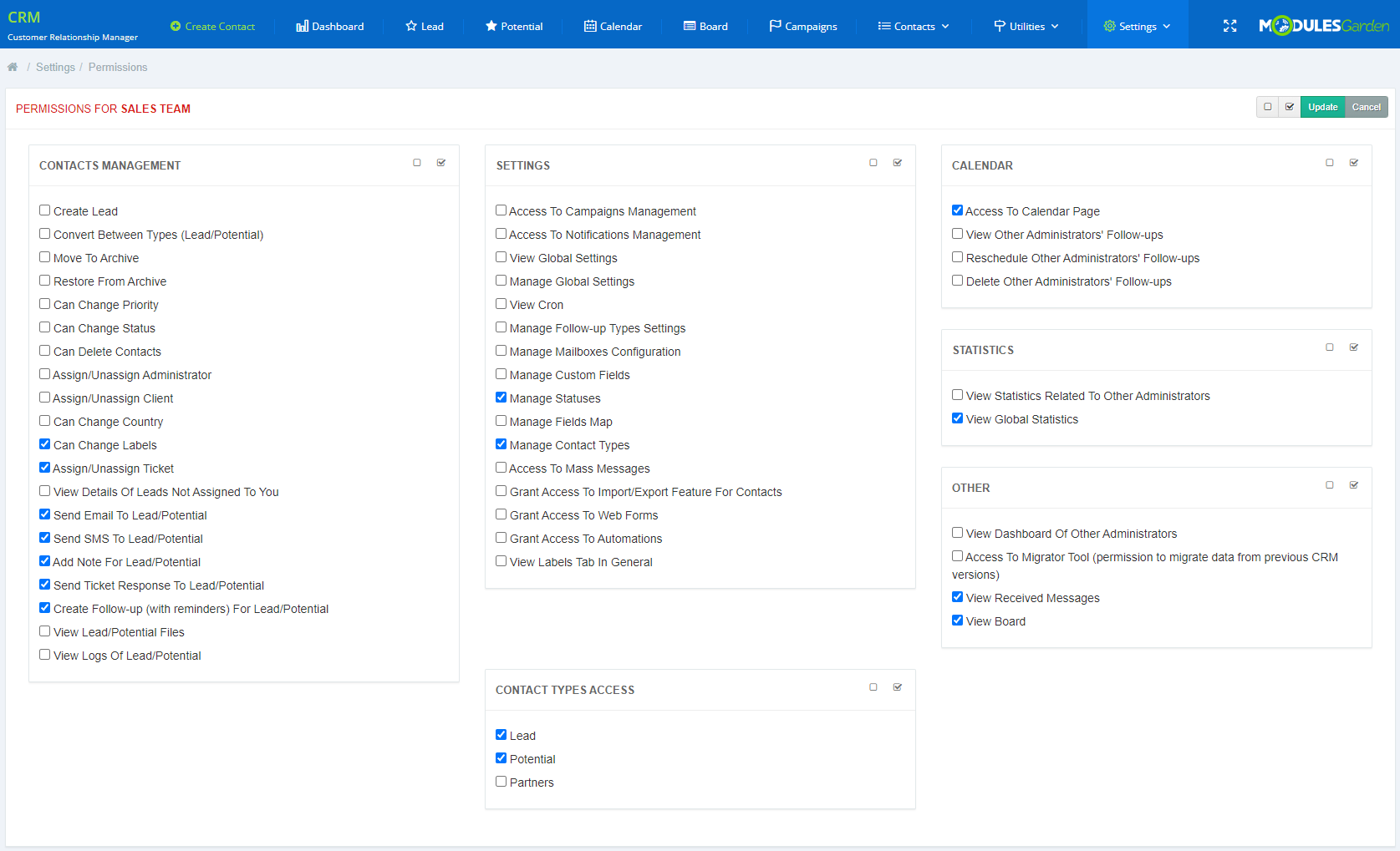 CRM For WHMCS: Module Screenshot 25