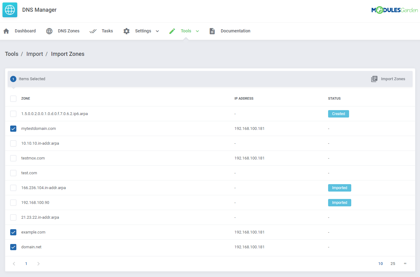 DNS Manager For WHMCS: Module Screenshot 42