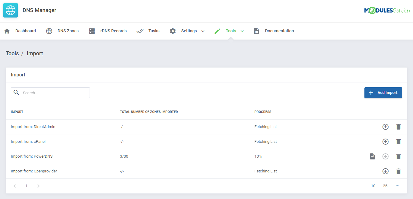 DNS Manager For WHMCS: Module Screenshot 42