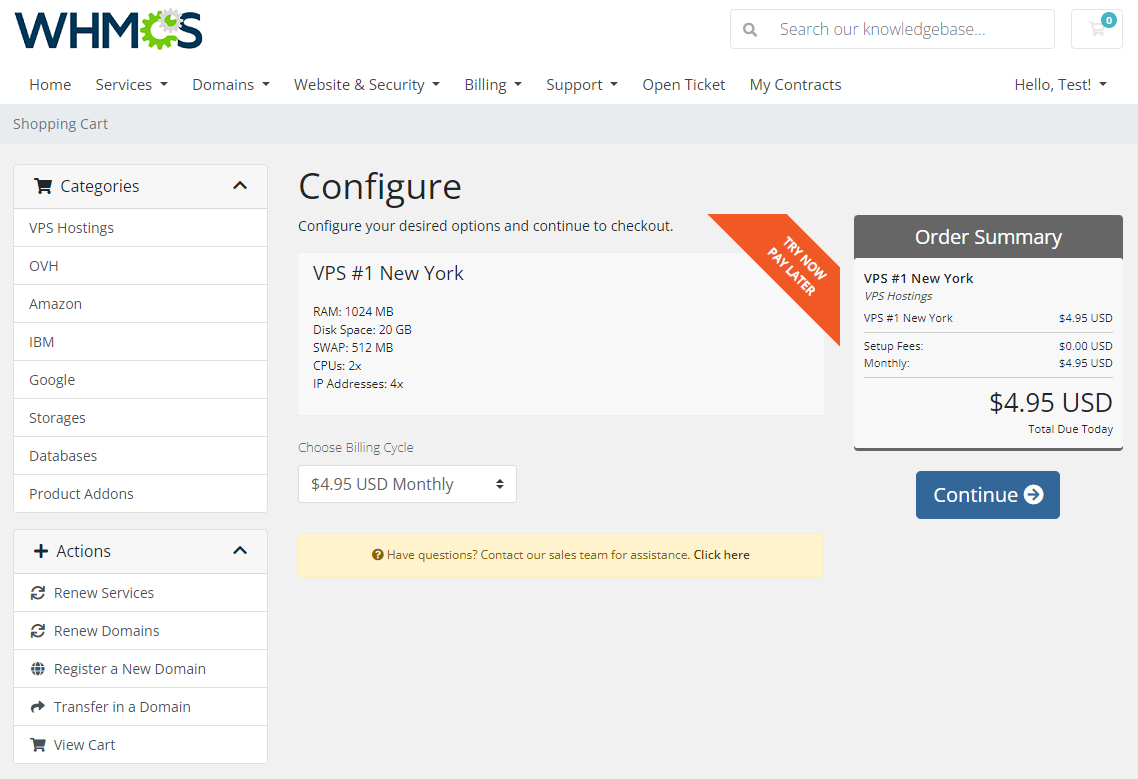 Product Free Trial Manager For WHMCS: Module Screenshot 3