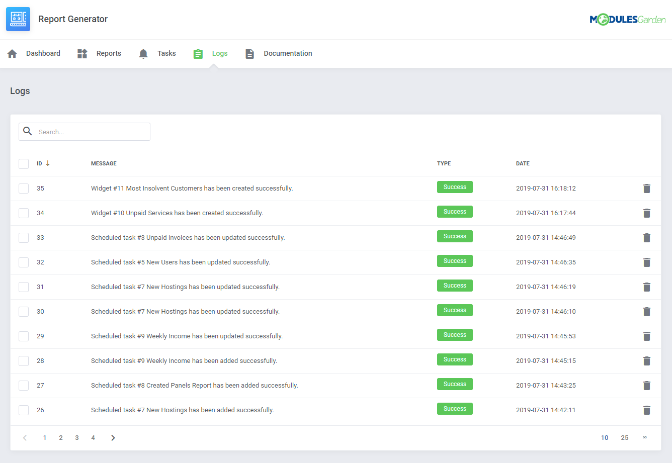 Report Generator For WHMCS  ModulesGarden