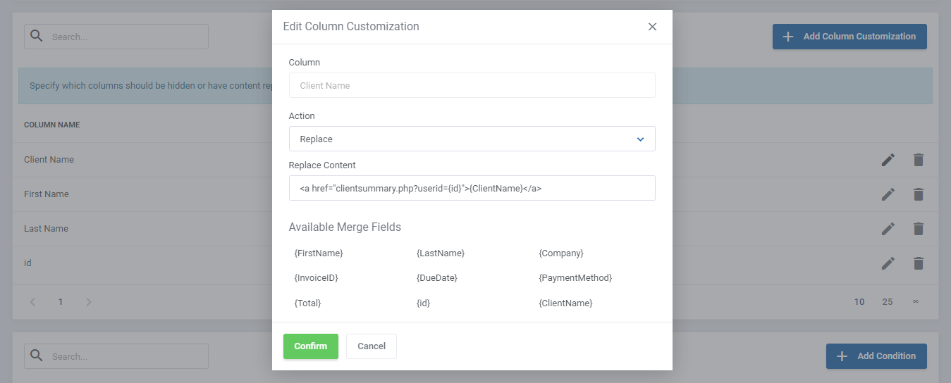 Report Generator For WHMCS: Module Screenshot 14