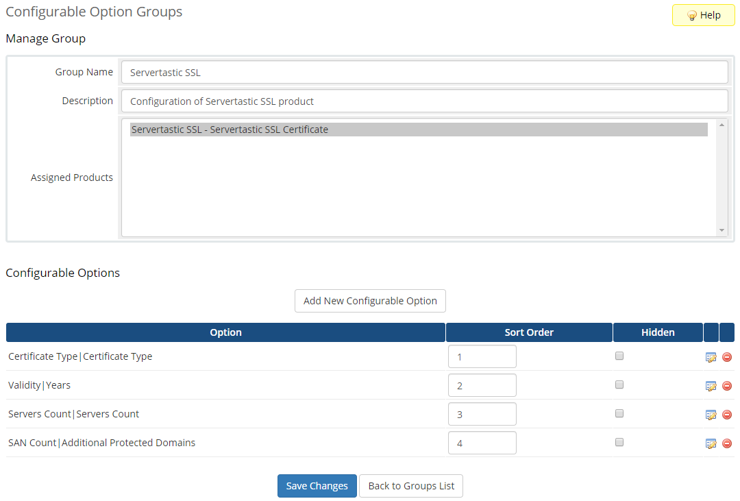 Servertastic SSL For WHMCS: Module Screenshot 6