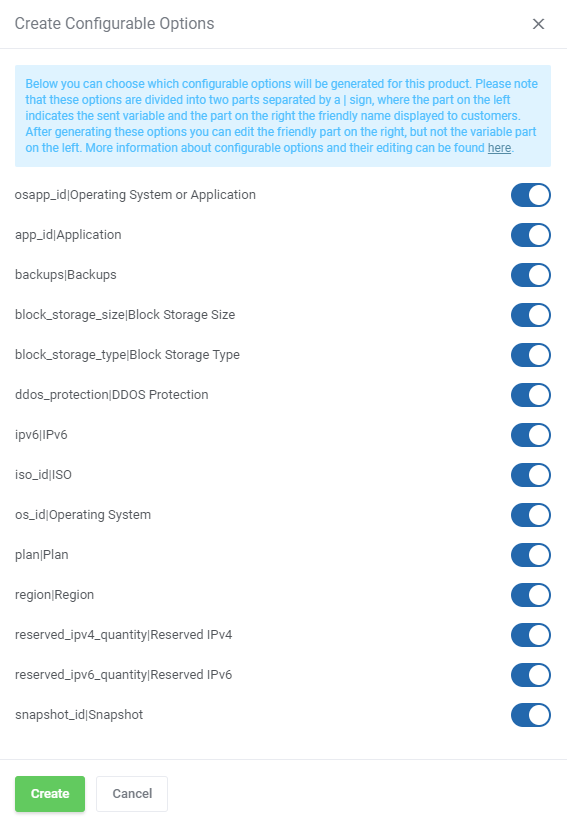 Vultr VPS For WHMCS: Module Screenshot 16