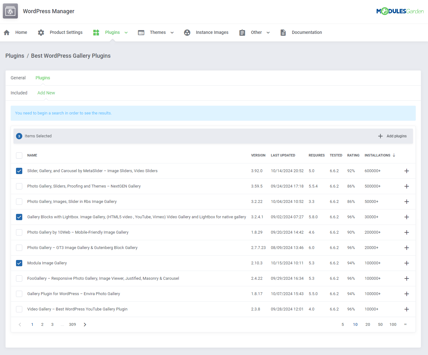 WordPress Manager For WHMCS: Module Screenshot 36